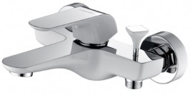 Steno BOSTON baterie vanová, rozteč 150 mm, bez příslušenství, bílá/chrom   BO 4044